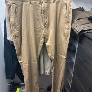 Abercrombie & Fitch Tan Chinos Classic Straight-Leg Athletic Skinny Stretch